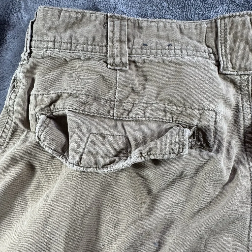 Vintage Y2K American Eagle Shorts Mens 30 Brown Military Skate 11